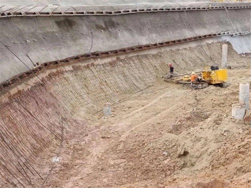 新蔡基坑边坡加固
